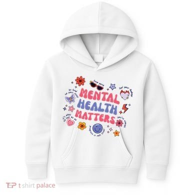 Mental Health Matters Kids Hoodie