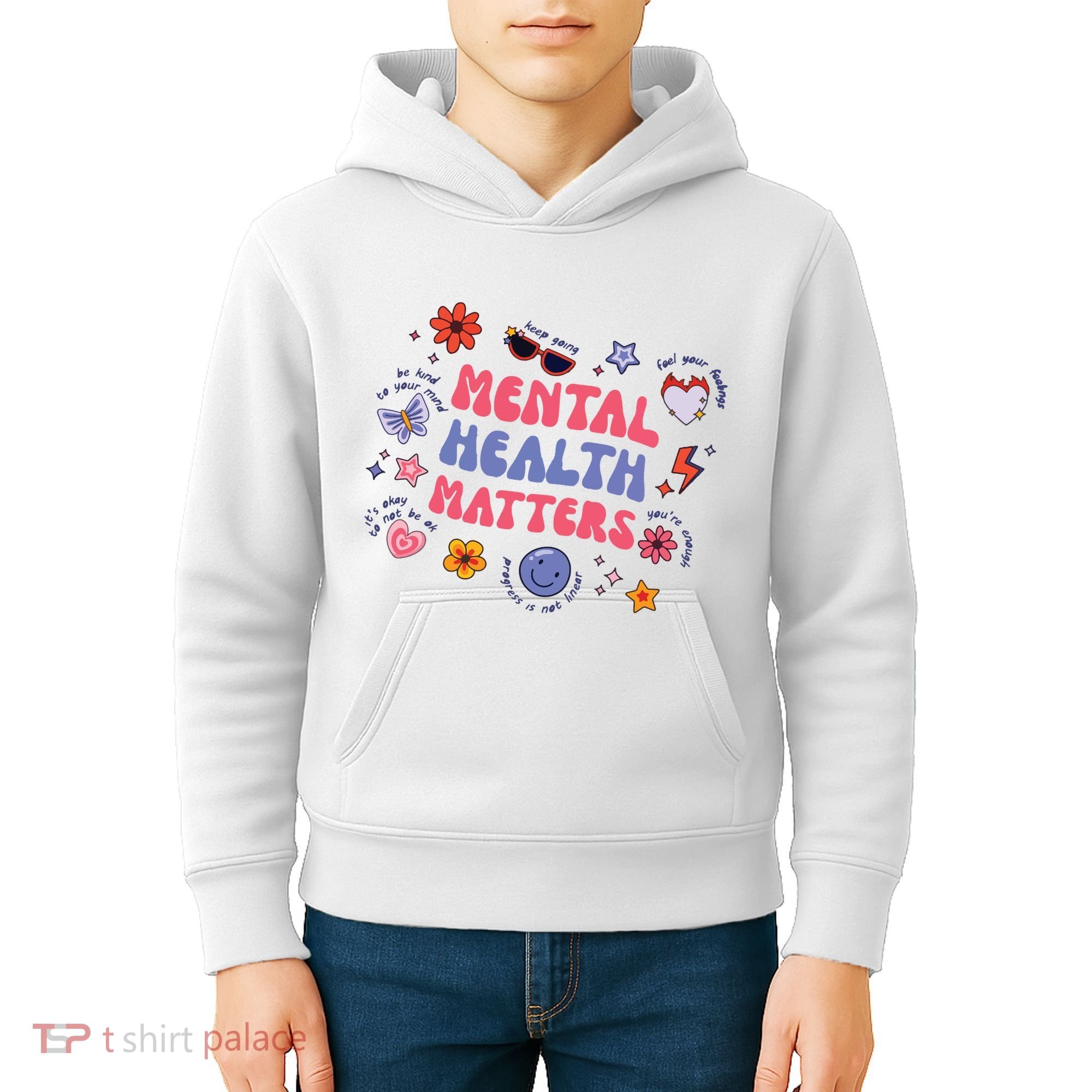 Mental Health Matters Kids Hoodie