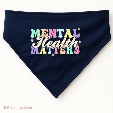 Mental Health Matters USA-Made Doggie Bandana
