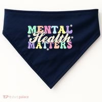 Mental Health Matters USA-Made Doggie Bandana thumb 0