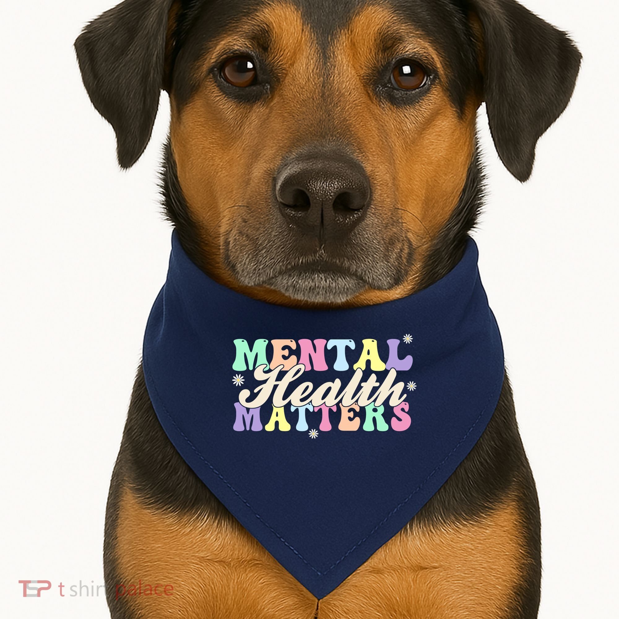Mental Health Matters USA-Made Doggie Bandana