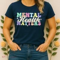 Mental Health Matters Women's T-Shirt thumb 2