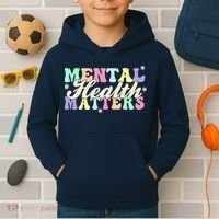 Mental Health Matters Kids Hoodie thumb 2
