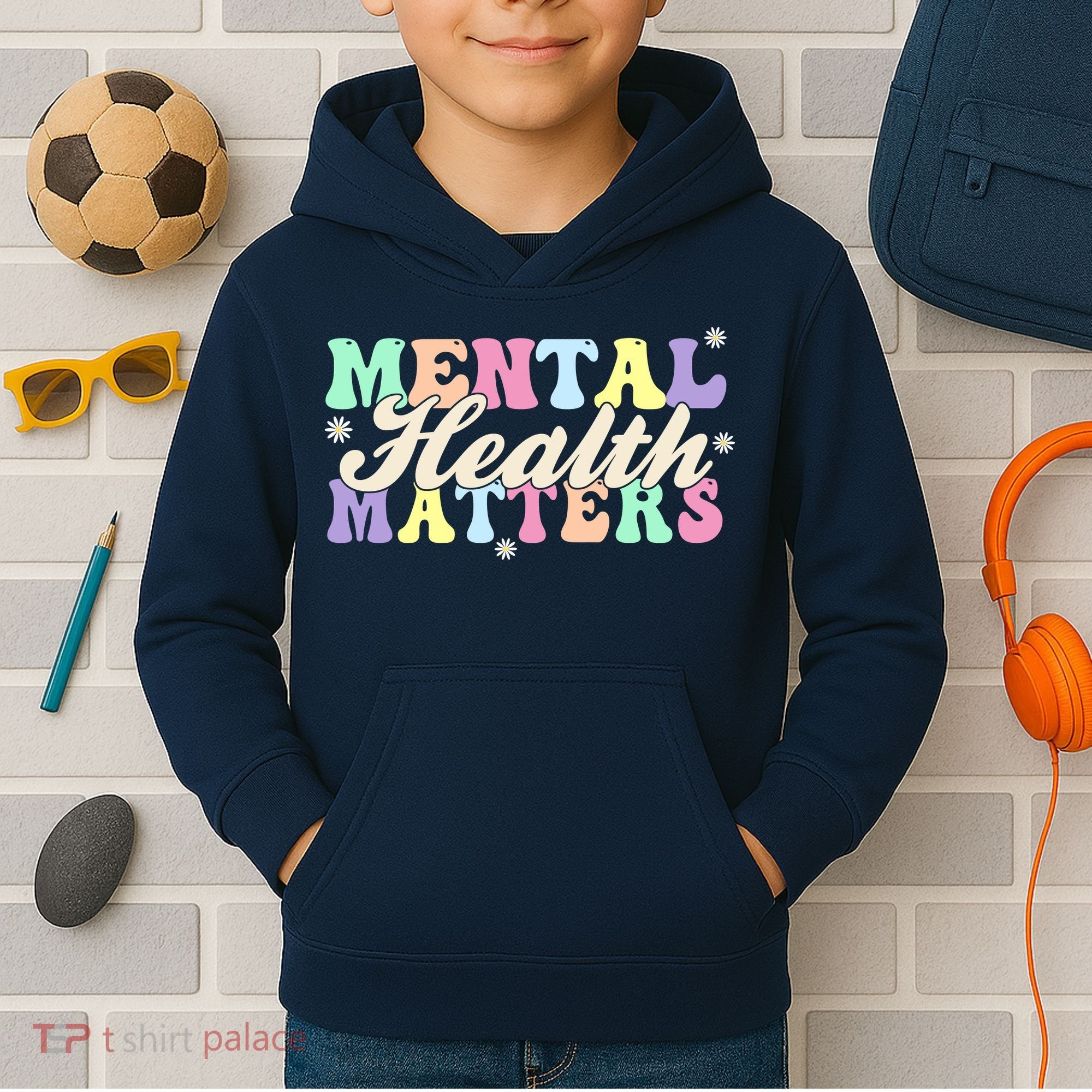 Mental Health Matters Kids Hoodie