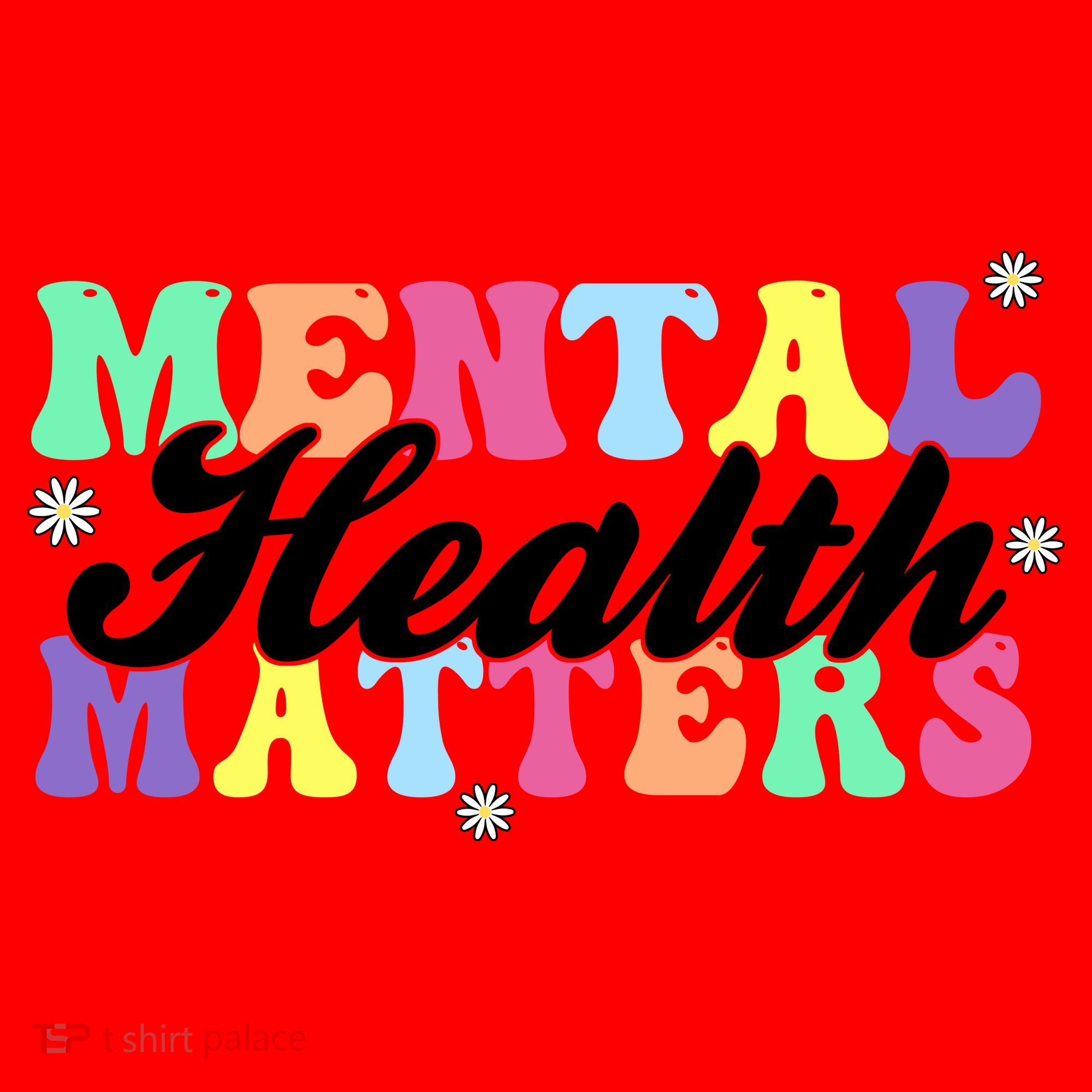 Mental Health Matters Santa Hat