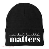 Mental Health Matters Awareness Beanie thumb 0