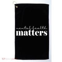 Mental Health Matters Awareness Golf Towel thumb 0