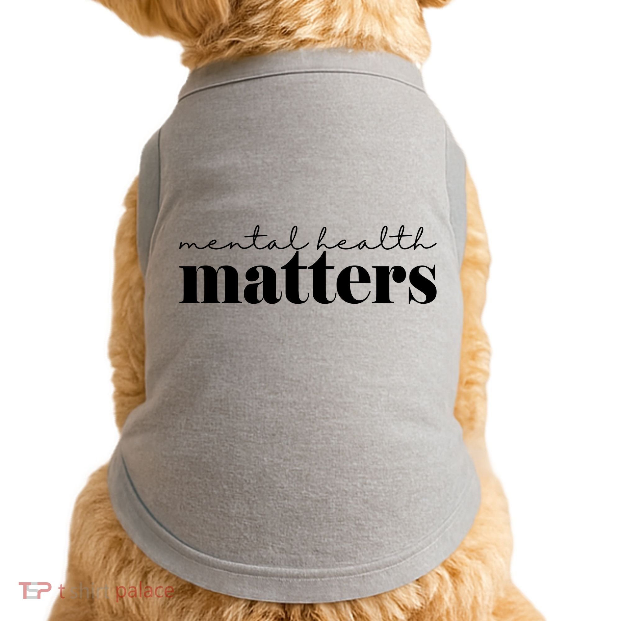 Mental Health Matters Awareness Doggie Tank