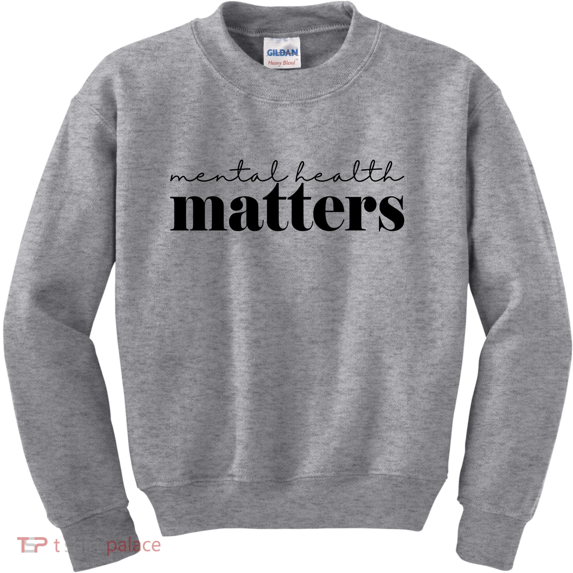 Mental Health Matters Awareness Kids Sweatshirt