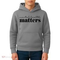 Mental Health Matters Awareness Kids Hoodie thumb 4
