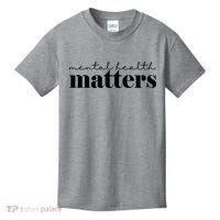 Mental Health Matters Awareness Kids T-Shirt thumb 0