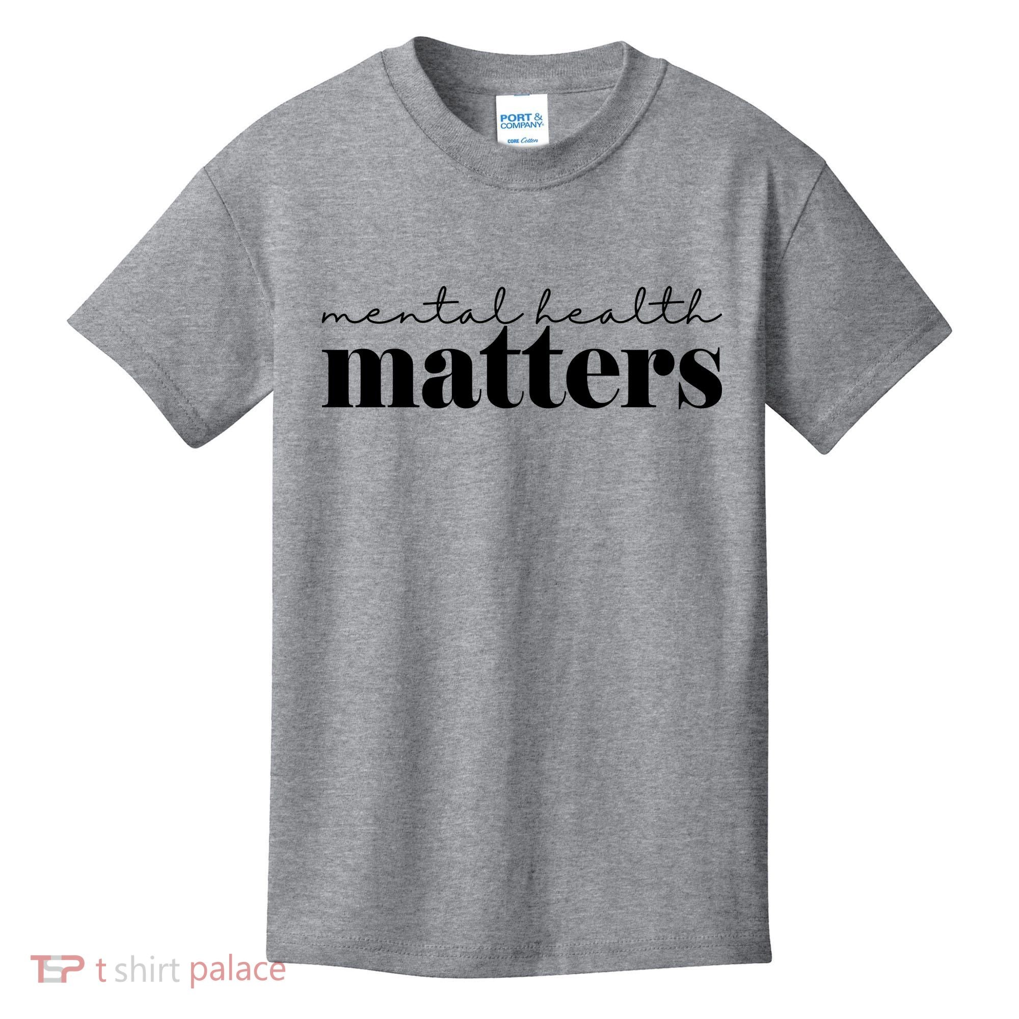 Mental Health Matters Awareness Kids T-Shirt