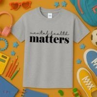 Mental Health Matters Awareness Kids T-Shirt thumb 3
