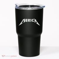 Merica Heavy Metal Style America Tumbler thumb 0