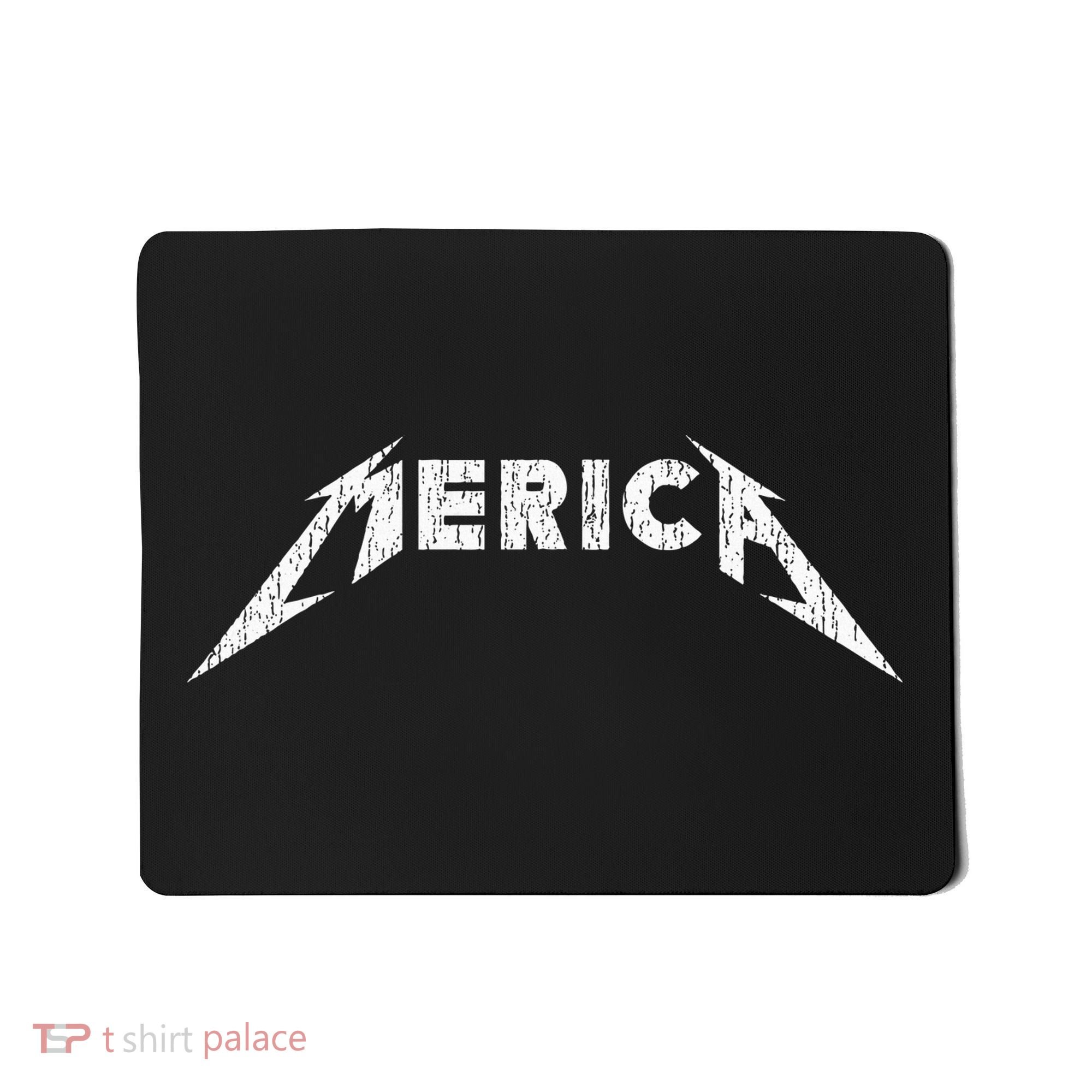 Merica Heavy Metal Style America Mousepad