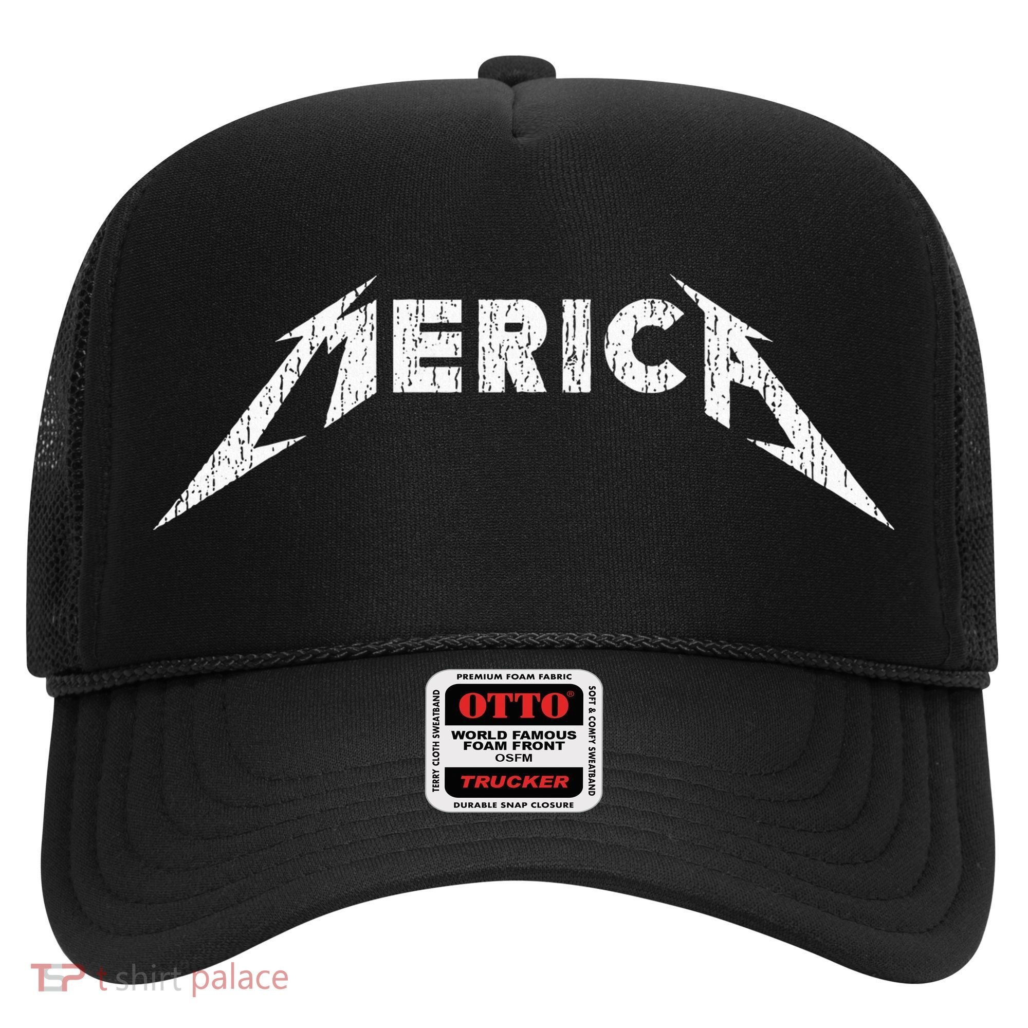 Merica Heavy Metal Style America Hat