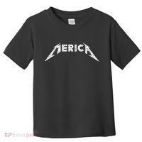 Merica Heavy Metal Style America Toddler T-Shirt thumb 0