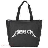 Merica Heavy Metal Style America Tote Bag thumb 0