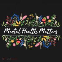 Mental Health Matters Floral Wildflowers Women's Hoodie thumb 2