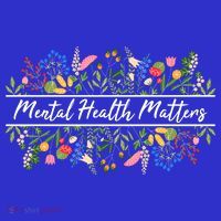Mental Health Matters Floral Wildflowers Women's Tank Top thumb 5