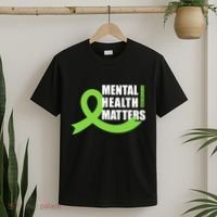 Mental Health Matters Quotes Health Awareness End The Stigma T-Shirt thumb 2