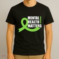 Mental Health Matters Quotes Health Awareness End The Stigma T-Shirt thumb 3