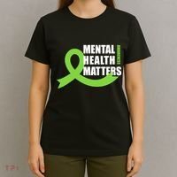 Mental Health Matters Quotes Health Awareness End The Stigma T-Shirt thumb 4