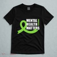 Mental Health Matters Quotes Health Awareness End The Stigma T-Shirt thumb 5
