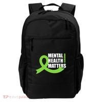 Mental Health Matters Quotes Health Awareness End The Stigma Backpack thumb 0