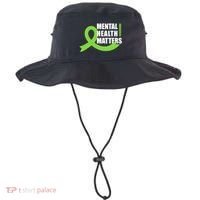 Mental Health Matters Quotes Health Awareness End The Stigma Bucket Hat thumb 0