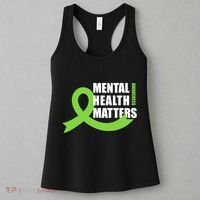 Mental Health Matters Quotes Health Awareness End The Stigma Women's Tank Top thumb 3