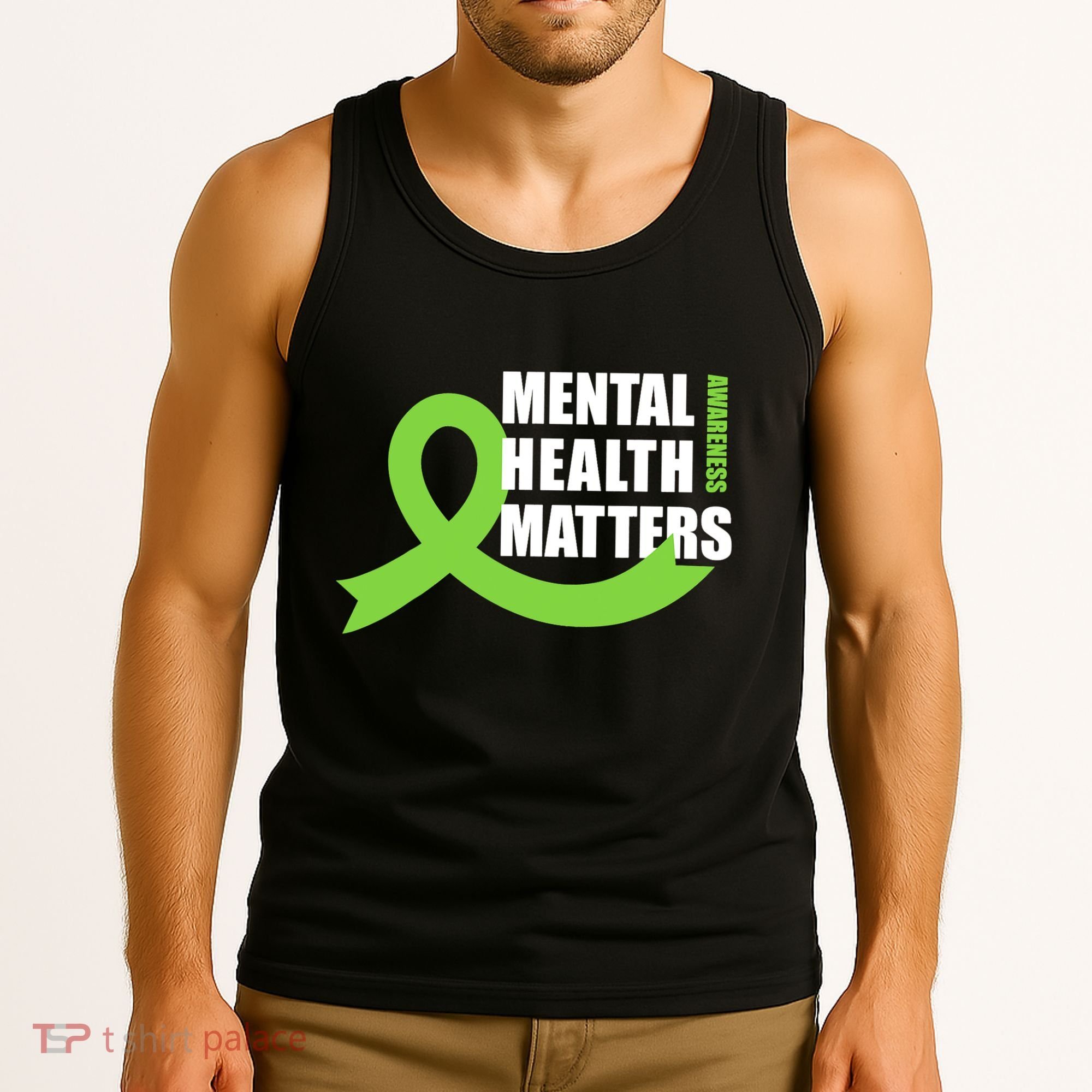 Mental Health Matters Quotes Health Awareness End The Stigma Tank Top