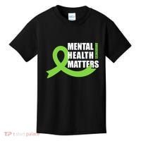 Mental Health Matters Quotes Health Awareness End The Stigma Kids T-Shirt thumb 0