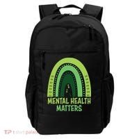 Mental Health Matters Green Rainbow Backpack thumb 0