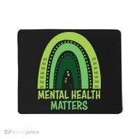 Mental Health Matters Green Rainbow Mousepad thumb 0