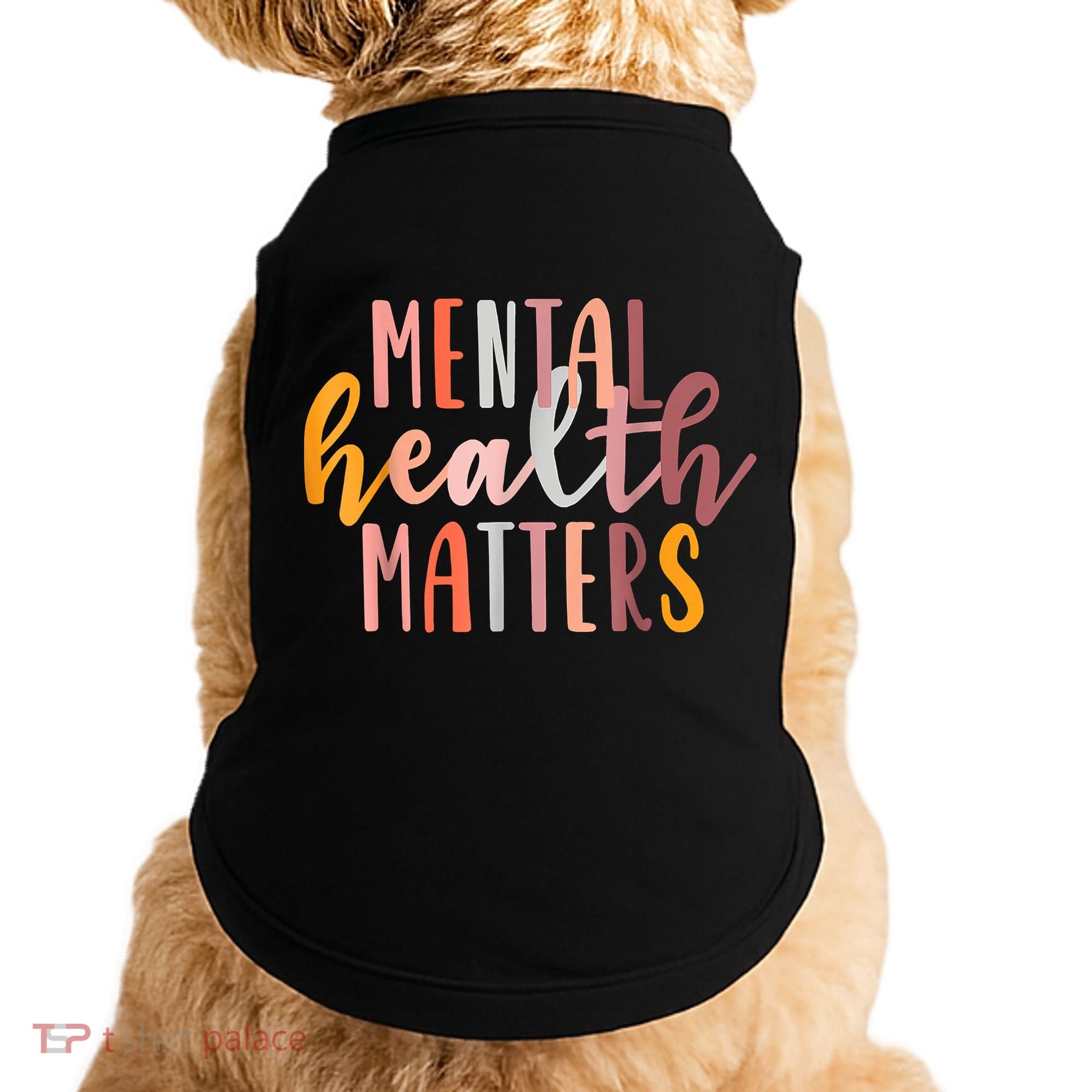 Mental Health Matters Human Brain Illness Awareness Doggie Tank