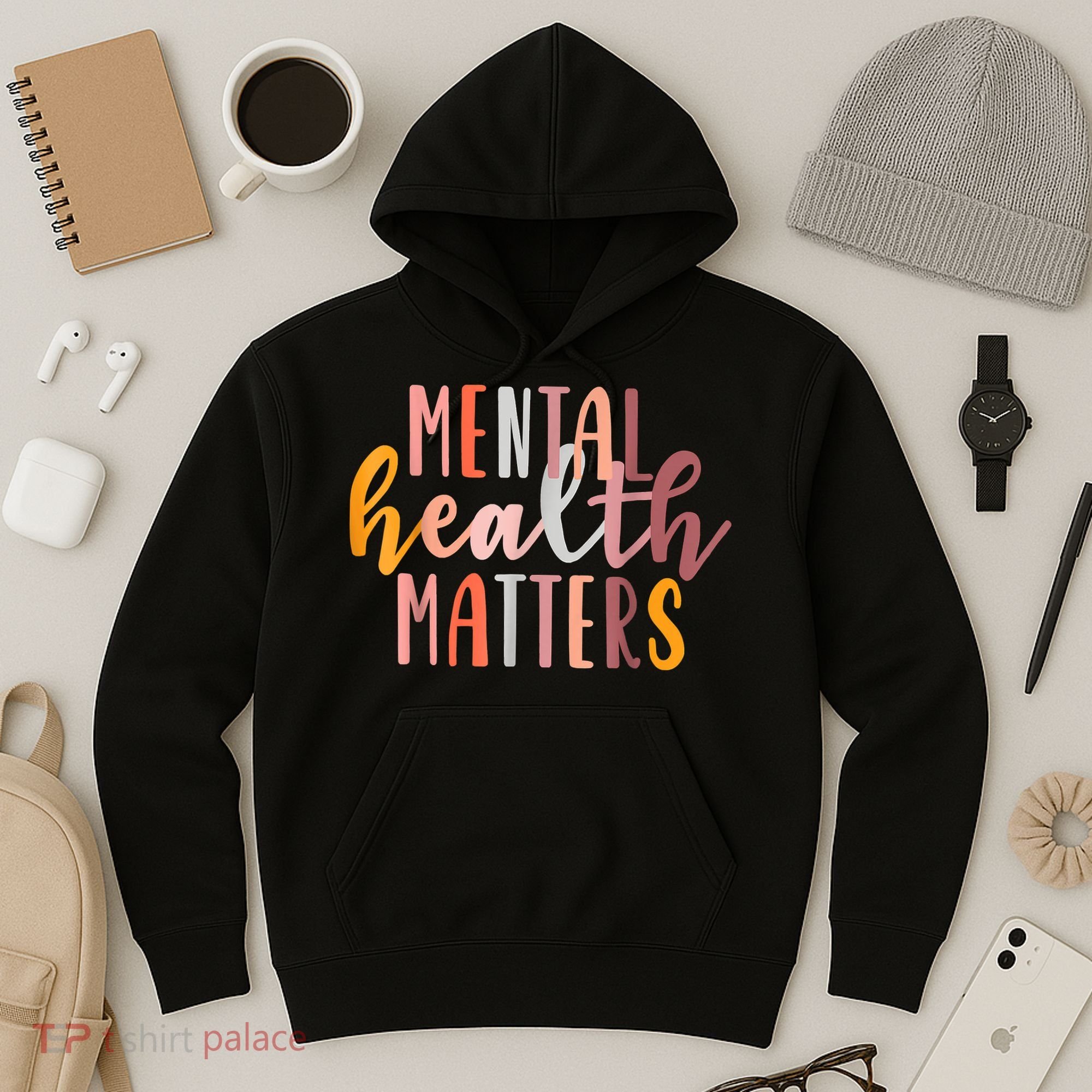 Mental Health Matters Human Brain Illness Awareness Hoodie