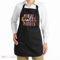 Mental Health Matters Human Brain Illness Awareness Apron thumb 2