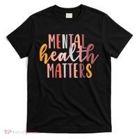 Mental Health Matters Human Brain Illness Awareness T-Shirt thumb 0