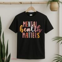 Mental Health Matters Human Brain Illness Awareness T-Shirt thumb 2