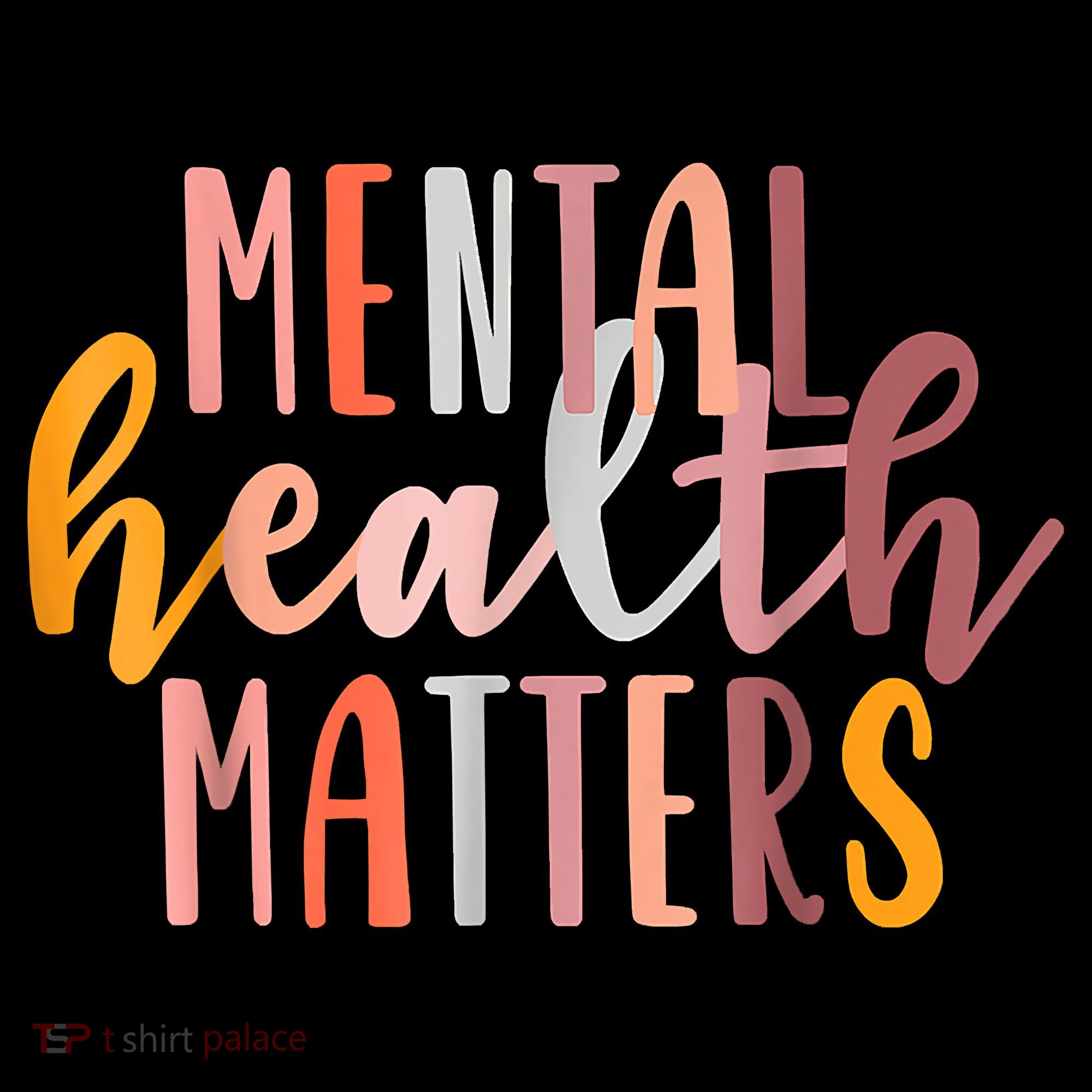 Mental Health Matters Human Brain Illness Awareness T-Shirt