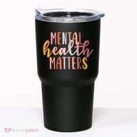 Mental Health Matters Human Brain Illness Awareness Tumbler thumb 0