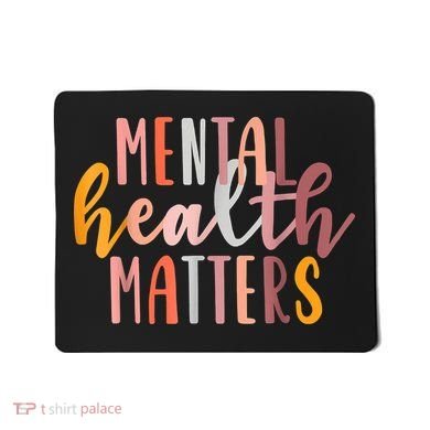 Mental Health Matters Human Brain Illness Awareness Mousepad