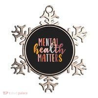 Mental Health Matters Human Brain Illness Awareness Ornament thumb 0
