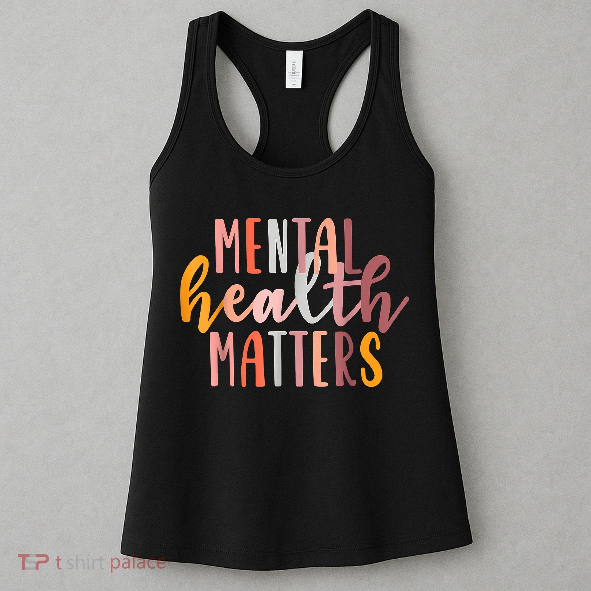 Mental Health Matters Human Brain Illness Awareness Women's Tank Top