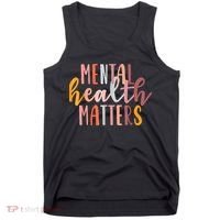 Mental Health Matters Human Brain Illness Awareness Tank Top thumb 0