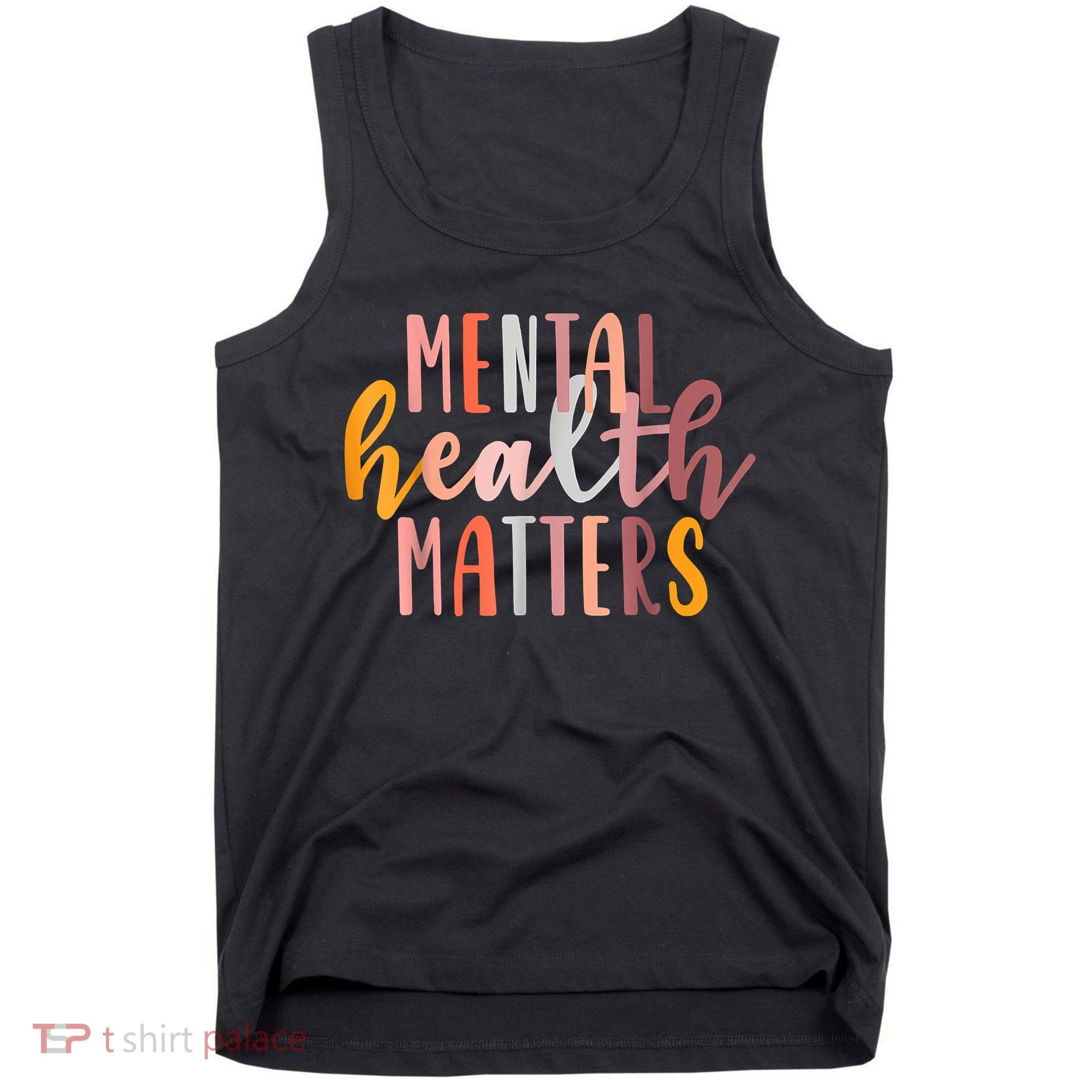Mental Health Matters Human Brain Illness Awareness Tank Top