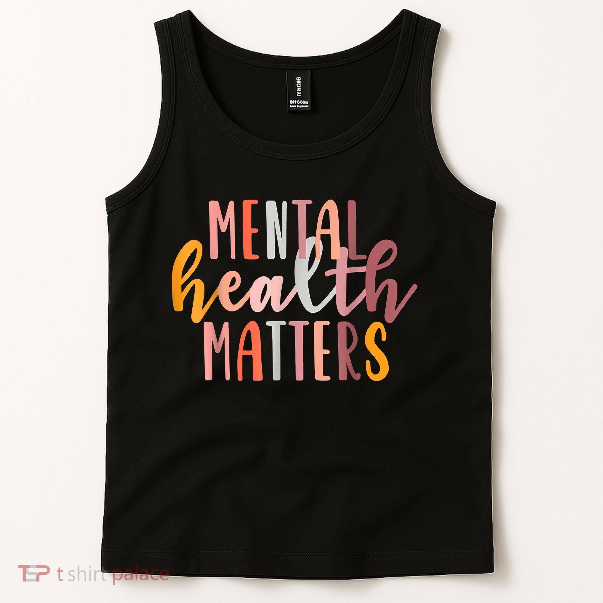 Mental Health Matters Human Brain Illness Awareness Tank Top