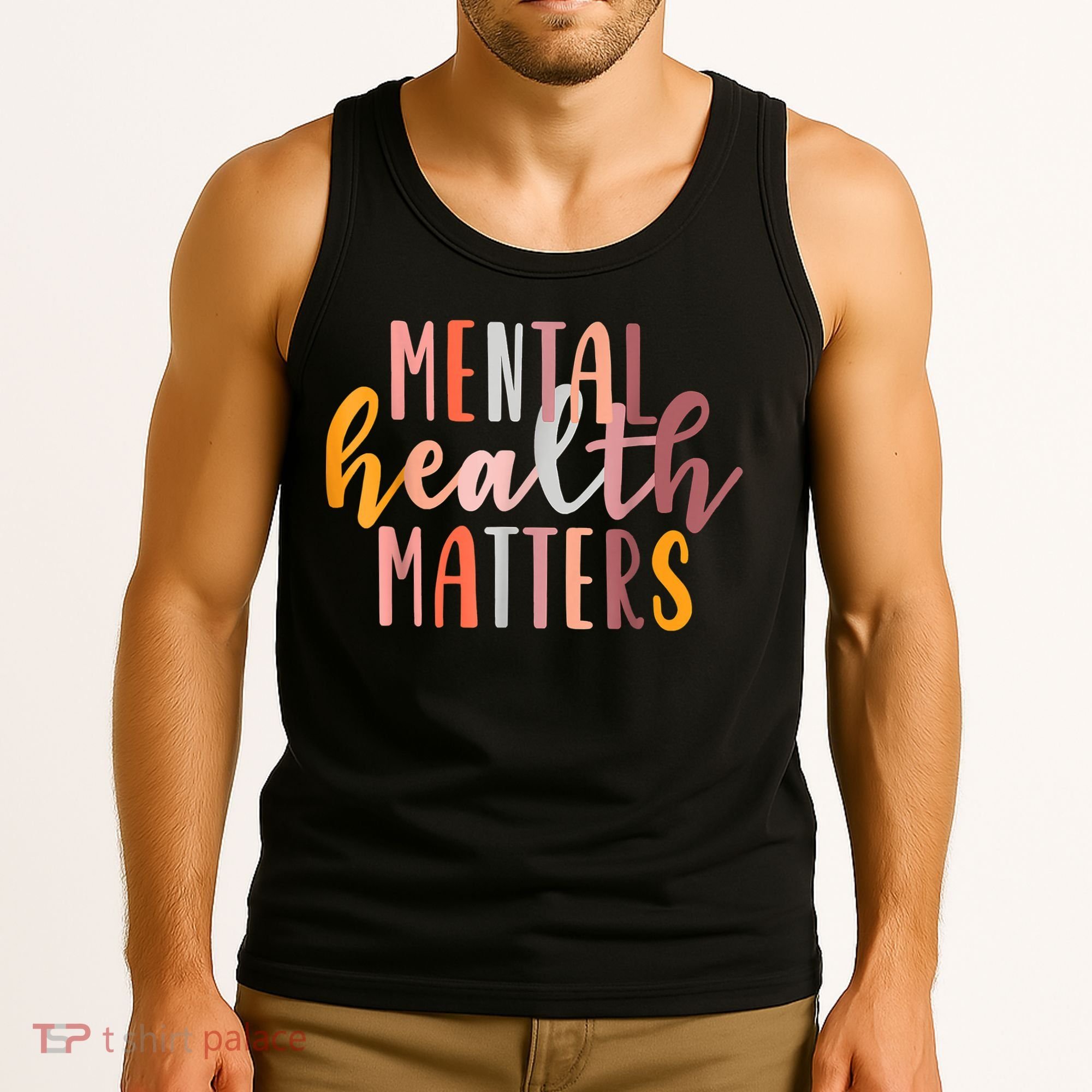 Mental Health Matters Human Brain Illness Awareness Tank Top