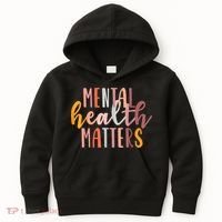 Mental Health Matters Human Brain Illness Awareness Kids Hoodie thumb 0